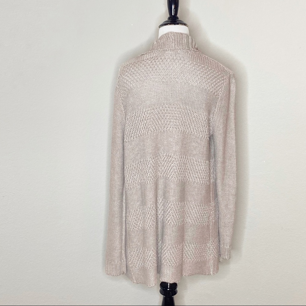 Honey Punch Rivington textured open cardigan- S - Picture 7 of 10